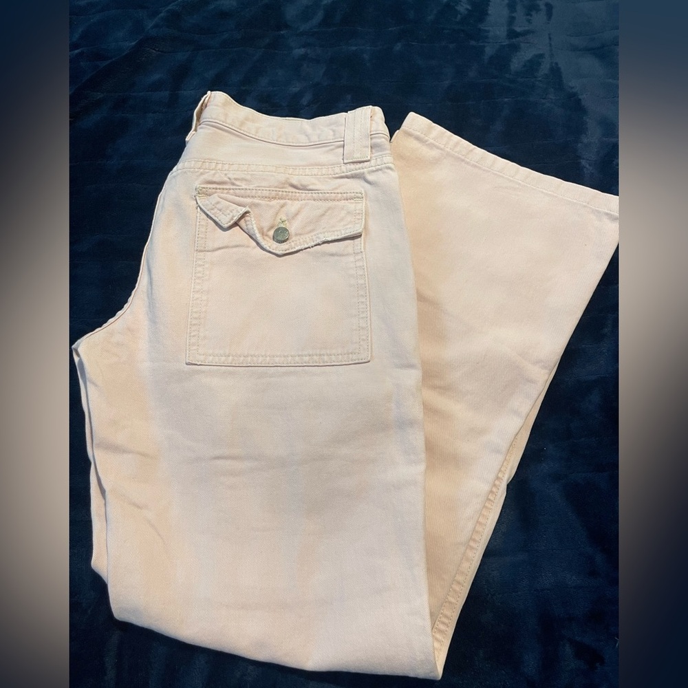 JOIE UTILITY CARGO PANTS - PINK - SIZE 28 - NO STRETCH